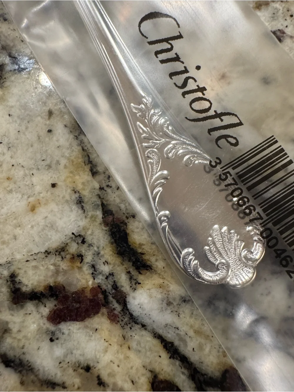 NIB! Christofle Silver-Plated ‘Marly’ Coffee Spoons - Set of 8